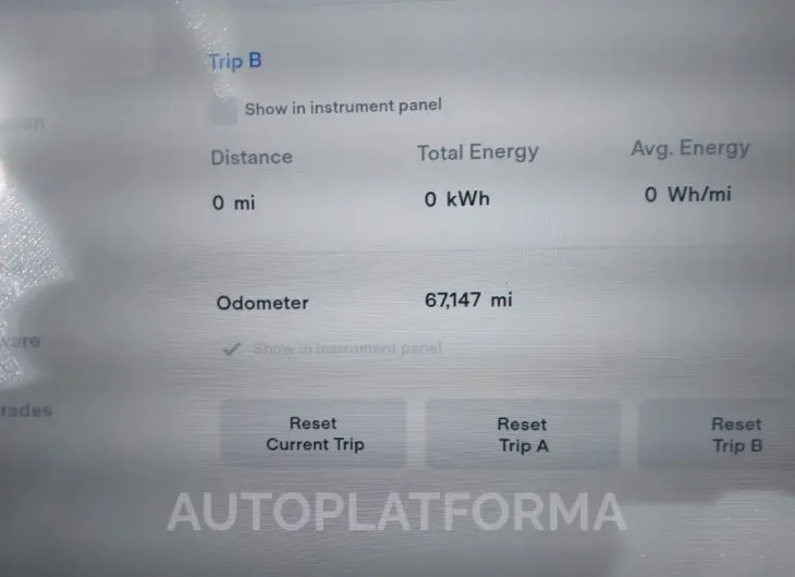 TESLA MODEL X 2016 vin 5YJXCBE49GF018148 from auto auction Iaai