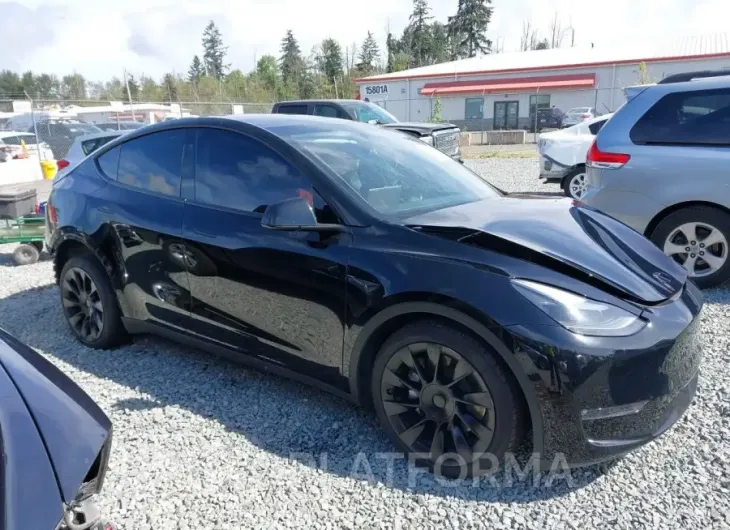 TESLA MODEL Y 2023 vin 7SAYGDEEXPF816495 from auto auction Iaai