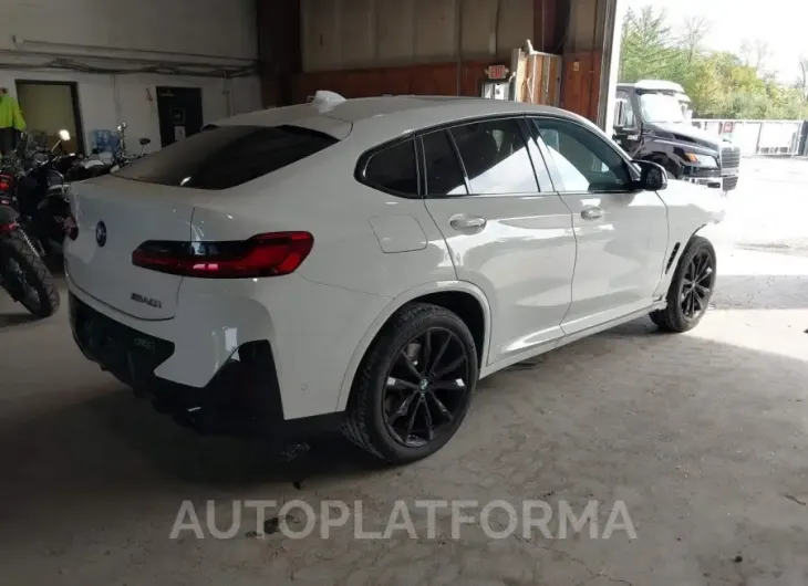 BMW X4 2024 vin 5UX43DT04R9U72625 from auto auction Iaai