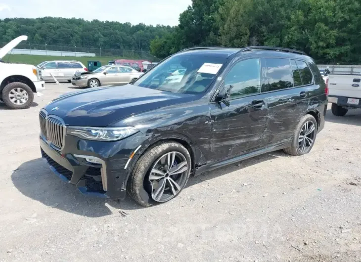 BMW X7 2020 vin 5UXCX6C00L9B29655 from auto auction Iaai