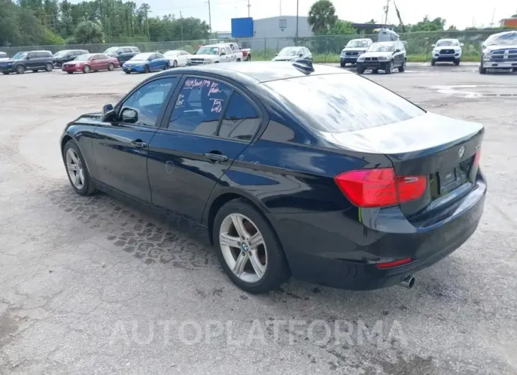 BMW 320I 2015 vin WBA3B1C5XFK139146 from auto auction Iaai