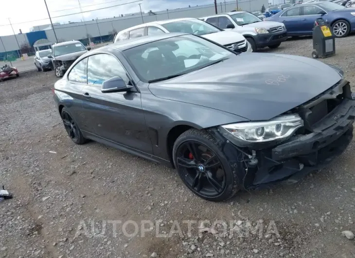 BMW 428I 2015 vin WBA3N9C57FK247553 from auto auction Iaai