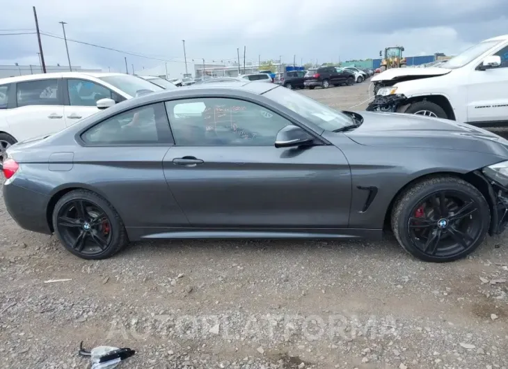 BMW 428I 2015 vin WBA3N9C57FK247553 from auto auction Iaai