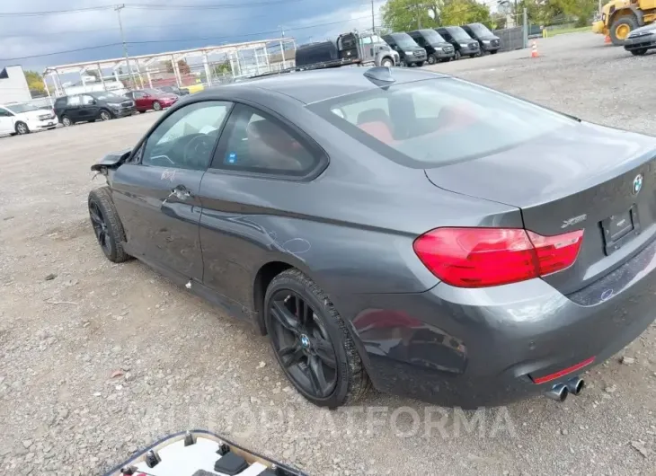 BMW 428I 2015 vin WBA3N9C57FK247553 from auto auction Iaai