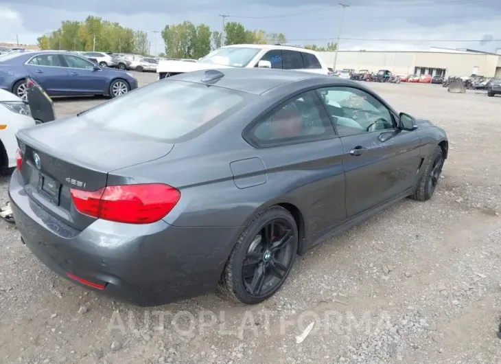 BMW 428I 2015 vin WBA3N9C57FK247553 from auto auction Iaai