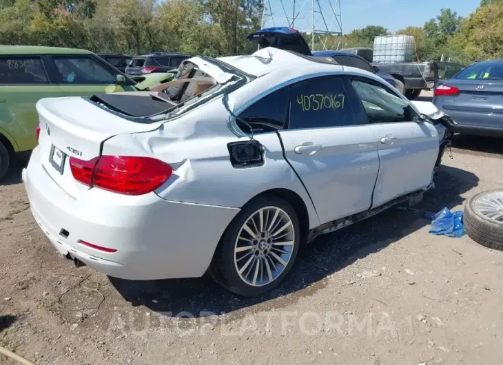 BMW 435I GRAN COUPE 2015 vin WBA4B3C53FGV48155 from auto auction Iaai