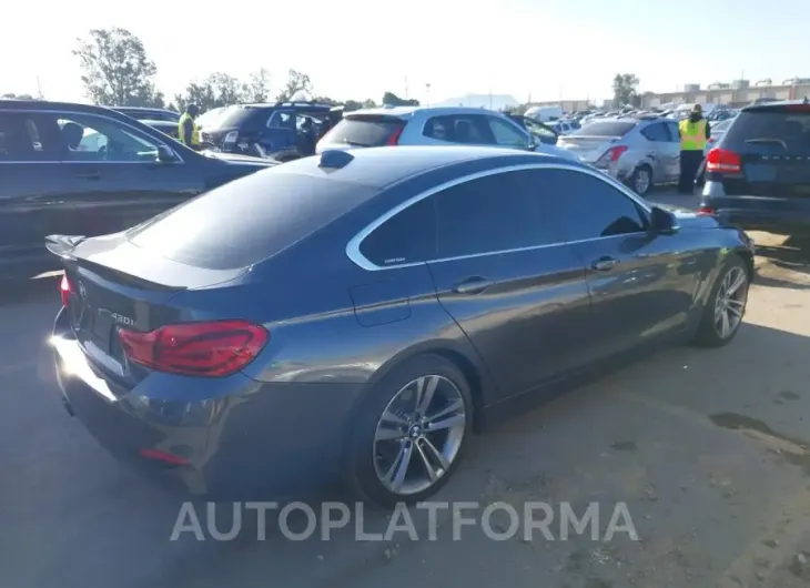 BMW 430I GRAN COUPE 2018 vin WBA4J1C55JBG77093 from auto auction Iaai