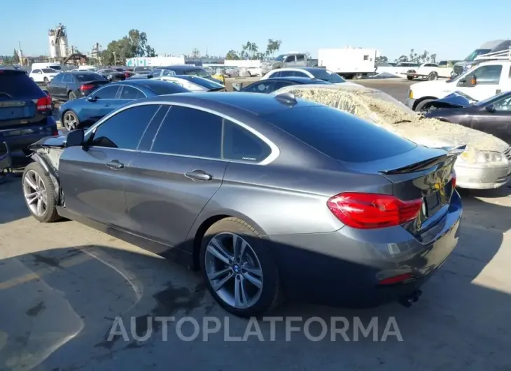 BMW 430I GRAN COUPE 2018 vin WBA4J1C55JBG77093 from auto auction Iaai