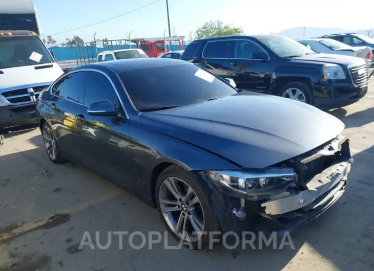 BMW 430I GRAN COUPE 2018 vin WBA4J1C55JBG77093 from auto auction Iaai