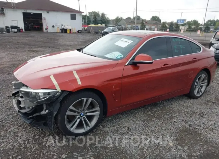 BMW 430I GRAN COUPE 2019 vin WBA4J3C58KBL09520 from auto auction Iaai