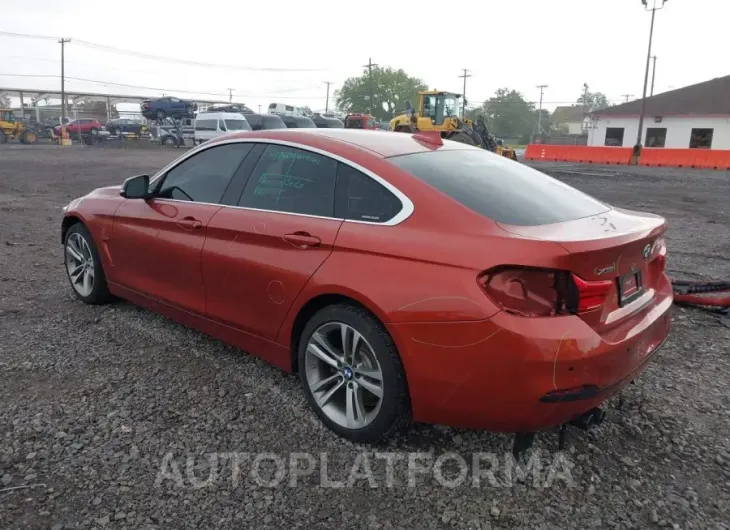 BMW 430I GRAN COUPE 2019 vin WBA4J3C58KBL09520 from auto auction Iaai