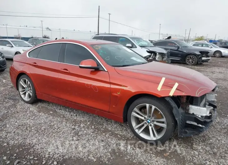 BMW 430I GRAN COUPE 2019 vin WBA4J3C58KBL09520 from auto auction Iaai