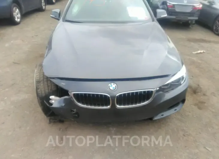 BMW 430I GRAN COUPE 2019 vin WBA4J3C5XKBL10491 from auto auction Iaai