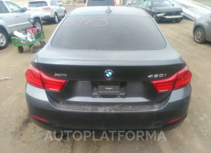 BMW 430I GRAN COUPE 2019 vin WBA4J3C5XKBL10491 from auto auction Iaai