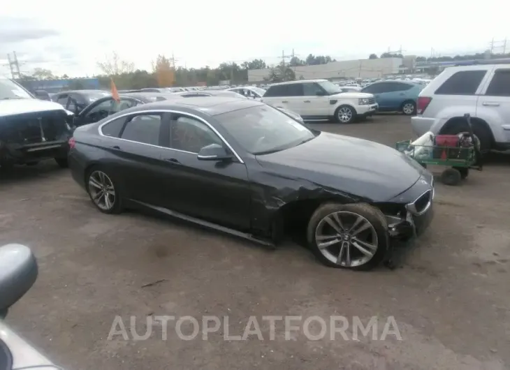 BMW 430I GRAN COUPE 2019 vin WBA4J3C5XKBL10491 from auto auction Iaai