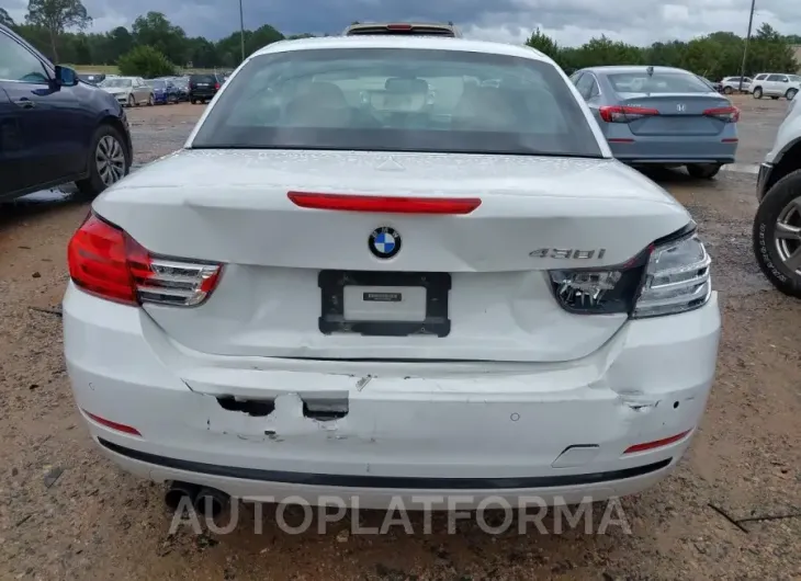 BMW 430I 2017 vin WBA4U7C36H5H20289 from auto auction Iaai