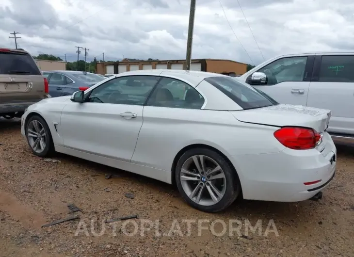 BMW 430I 2017 vin WBA4U7C36H5H20289 from auto auction Iaai