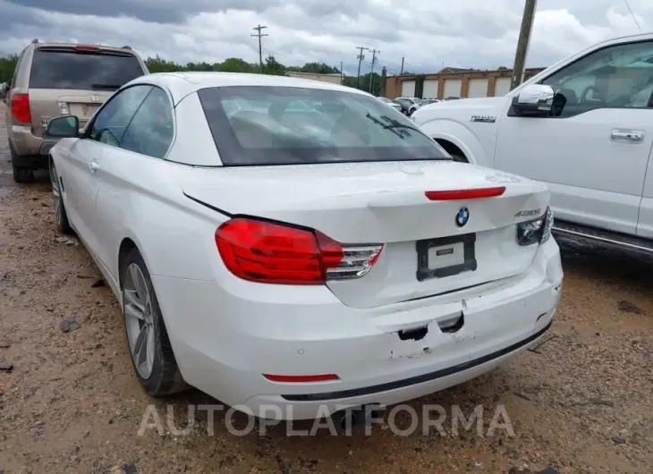 BMW 430I 2017 vin WBA4U7C36H5H20289 from auto auction Iaai