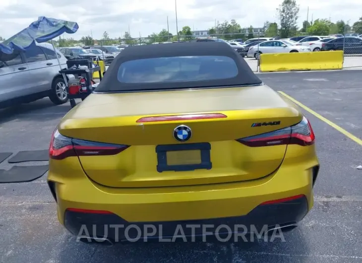 BMW M440I 2021 vin WBA53AT02MCG15099 from auto auction Iaai