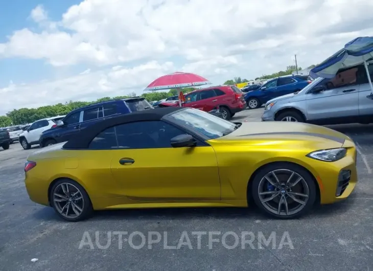 BMW M440I 2021 vin WBA53AT02MCG15099 from auto auction Iaai