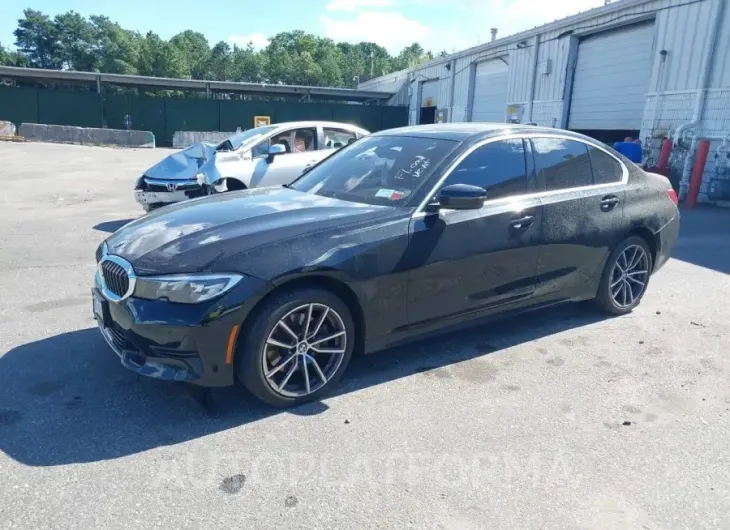 BMW 330I 2019 vin WBA5R7C59KFH22448 from auto auction Iaai