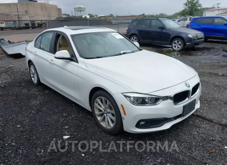 BMW 320 2018 vin WBA8A3C56JA505610 from auto auction Iaai