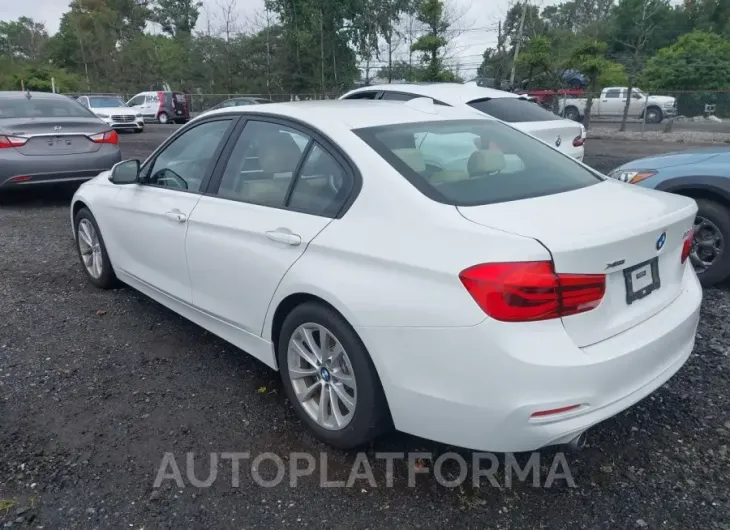 BMW 320 2018 vin WBA8A3C56JA505610 from auto auction Iaai