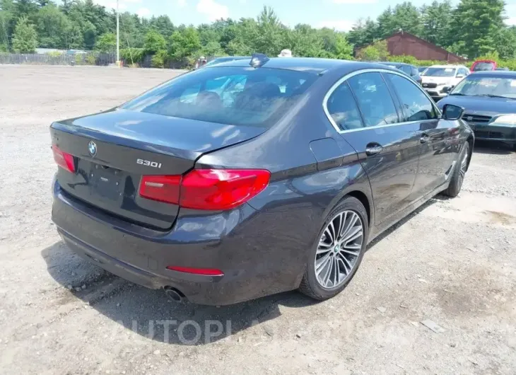 BMW 530I 2018 vin WBAJA7C59JWA73982 from auto auction Iaai