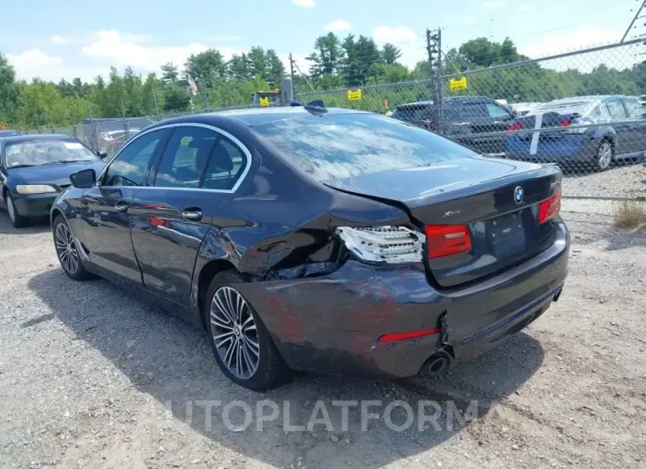 BMW 530I 2018 vin WBAJA7C59JWA73982 from auto auction Iaai