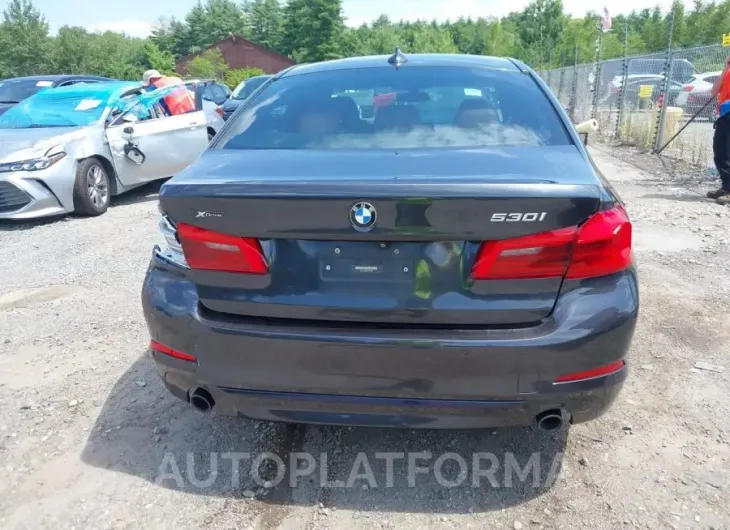 BMW 530I 2018 vin WBAJA7C59JWA73982 from auto auction Iaai