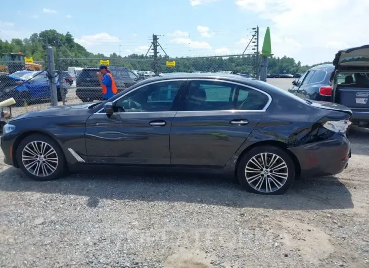 BMW 530I 2018 vin WBAJA7C59JWA73982 from auto auction Iaai