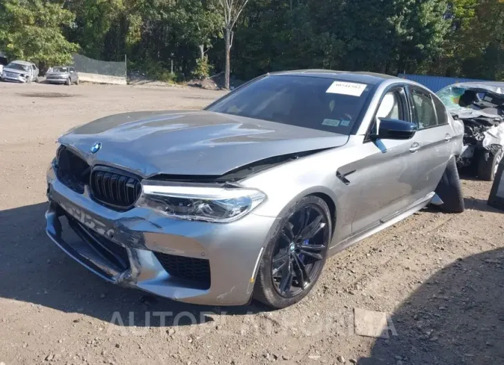 BMW M5 2019 vin WBSJF0C54KB285845 from auto auction Iaai