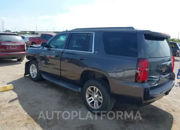 CHEVROLET TAHOE 2015 vin 1GNSCAKC4FR646408 from auto auction Iaai