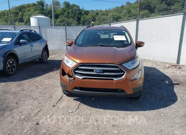 FORD ECOSPORT 2018 vin MAJ6P1ULXJC195224 from auto auction Iaai