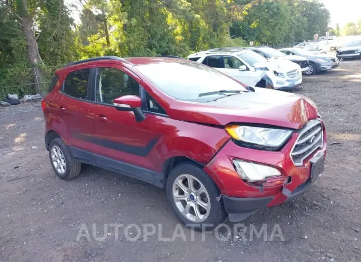 FORD ECOSPORT 2021 vin MAJ6S3GL4MC423275 from auto auction Iaai