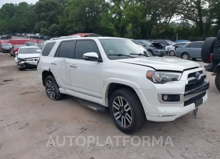 TOYOTA 4RUNNER 2018 vin JTEZU5JR1J5166369 from auto auction Iaai