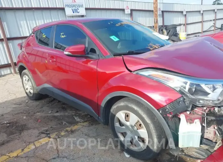 TOYOTA C-HR 2019 vin JTNKHMBX4K1020232 from auto auction Iaai