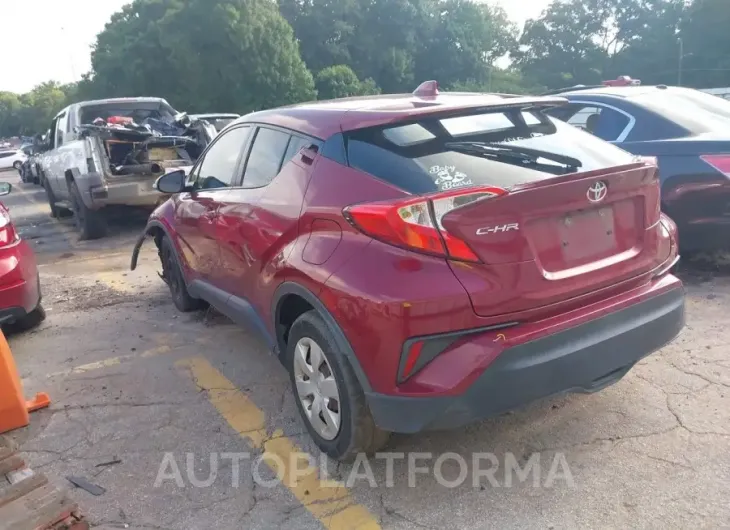 TOYOTA C-HR 2019 vin JTNKHMBX4K1020232 from auto auction Iaai