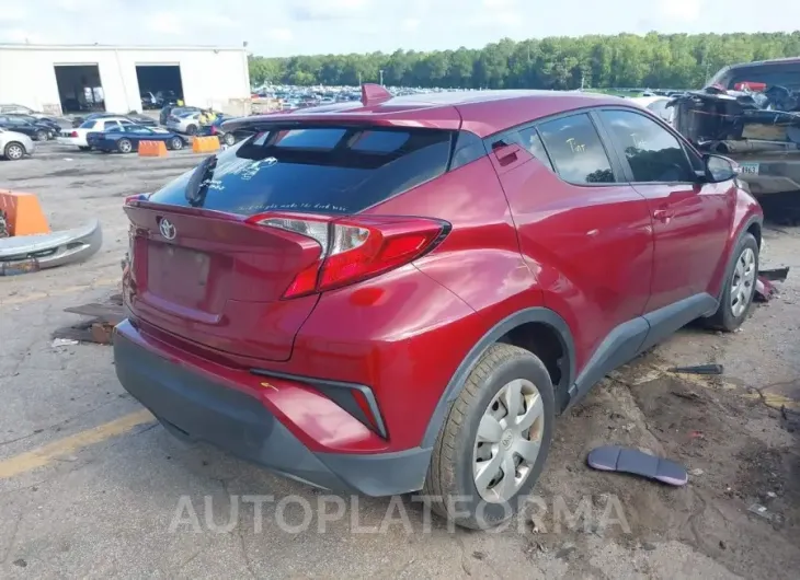 TOYOTA C-HR 2019 vin JTNKHMBX4K1020232 from auto auction Iaai