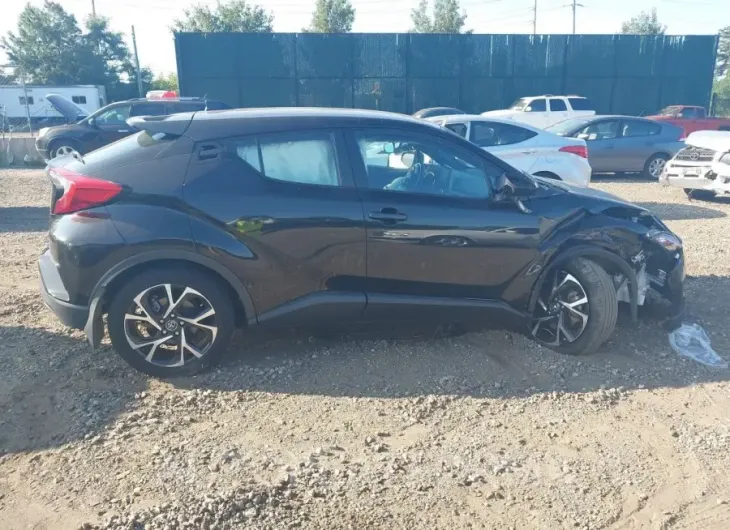 TOYOTA C-HR 2019 vin NMTKHMBX3KR100126 from auto auction Iaai