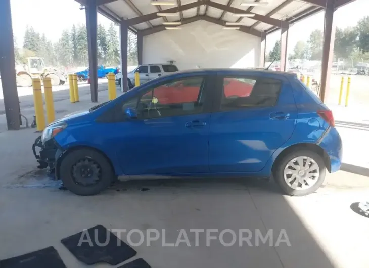 TOYOTA YARIS 2015 vin VNKKTUD33FA043110 from auto auction Iaai