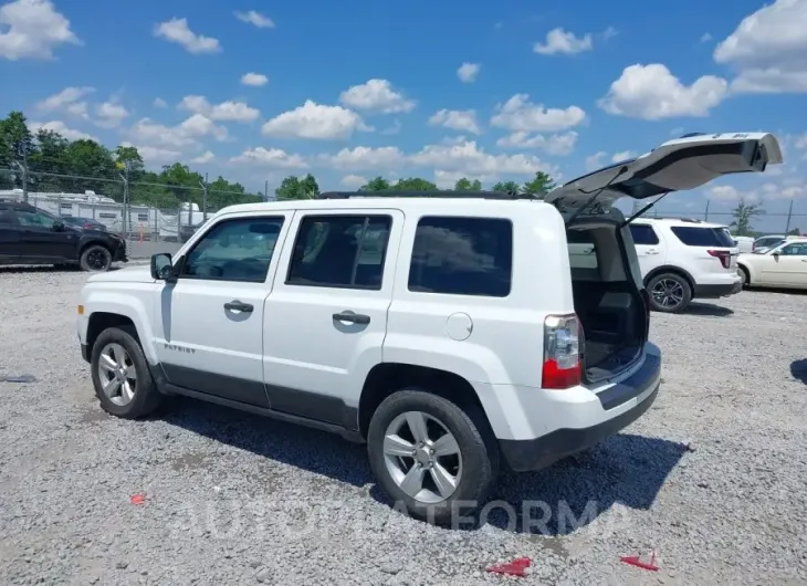 JEEP PATRIOT 2017 vin 1C4NJRBB8HD127802 from auto auction Iaai