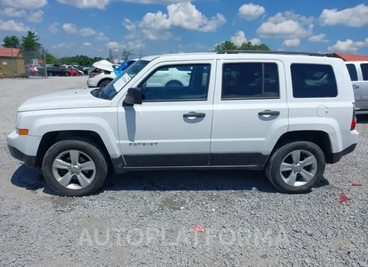 JEEP PATRIOT 2017 vin 1C4NJRBB8HD127802 from auto auction Iaai