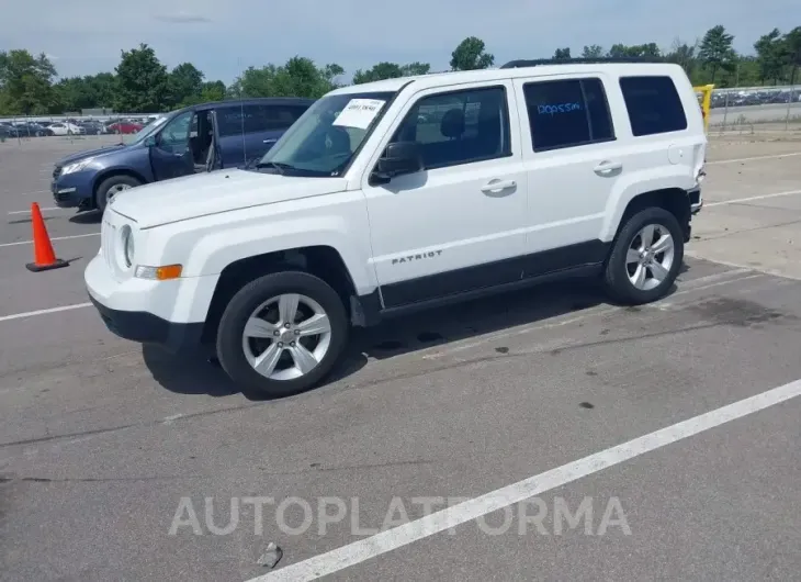 JEEP PATRIOT 2017 vin 1C4NJRFB2HD175063 from auto auction Iaai