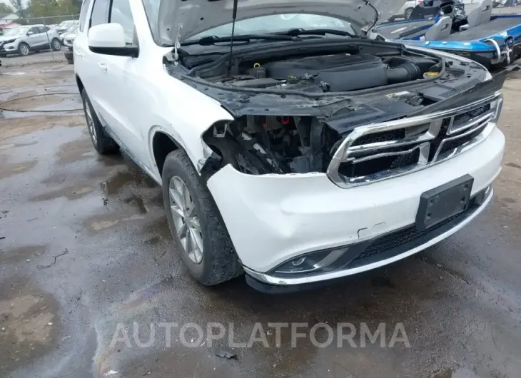 DODGE DURANGO 2016 vin 1C4RDJAG1GC486582 from auto auction Iaai