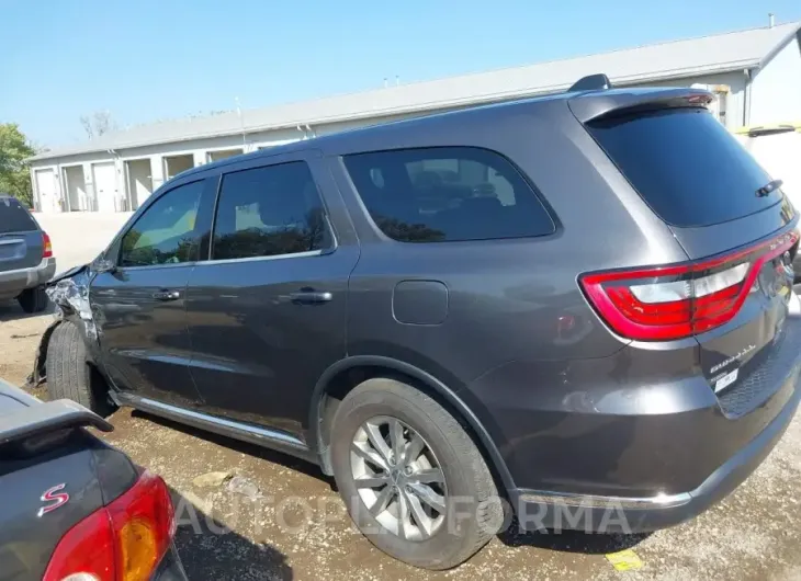 DODGE DURANGO 2017 vin 1C4RDJAG8HC926069 from auto auction Iaai