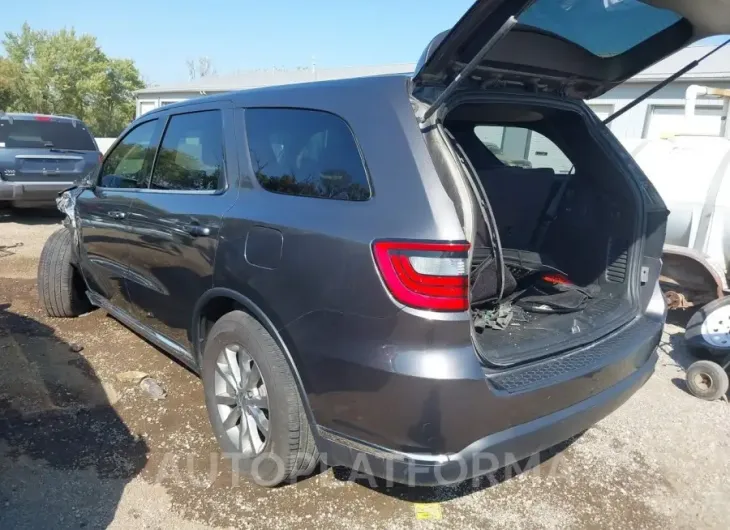 DODGE DURANGO 2017 vin 1C4RDJAG8HC926069 from auto auction Iaai