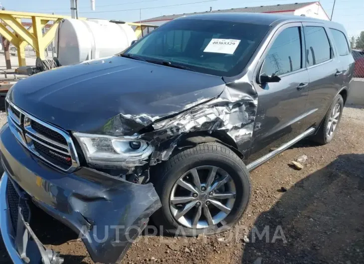 DODGE DURANGO 2017 vin 1C4RDJAG8HC926069 from auto auction Iaai