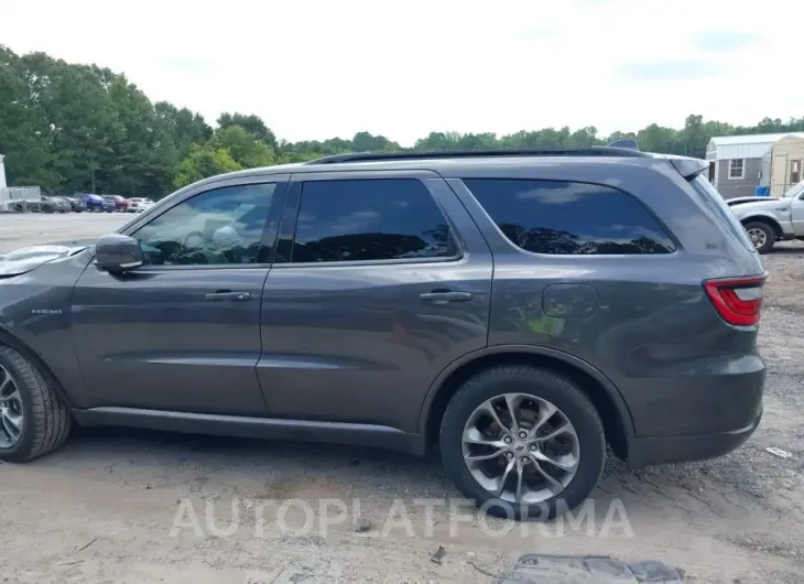 DODGE DURANGO 2020 vin 1C4SDJCT6LC162422 from auto auction Iaai