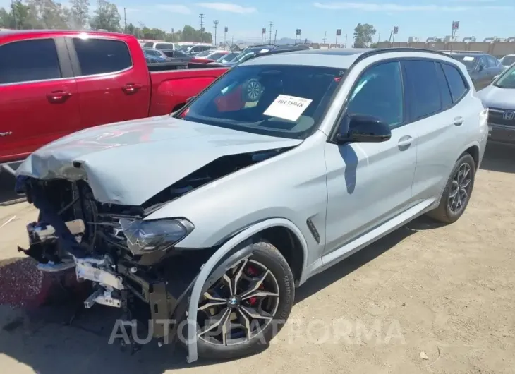 BMW X3 2024 vin 5UX83DP03R9W50181 from auto auction Iaai